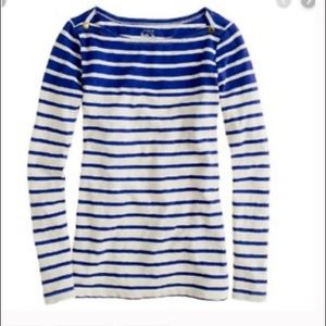 J. Crew Painter Boatneck Tee